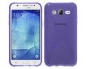 Funda Gel Tpu para Samsung Galaxy J5 X-Line Color Morada