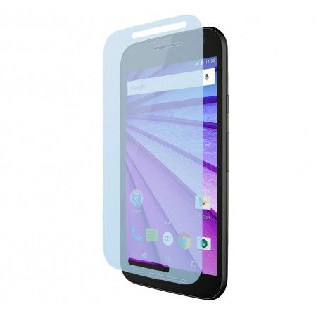 3x Protector Pantalla Ultra-Transparente para Motorola Moto G 3 5" (3Ra Gen.) 2015