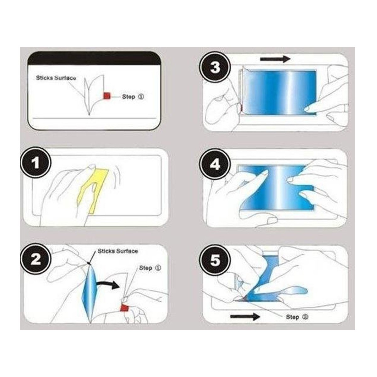 3x Protector Pantalla Ultra-Transparente para Motorola Moto G 3 5" (3Ra Gen.) 2015