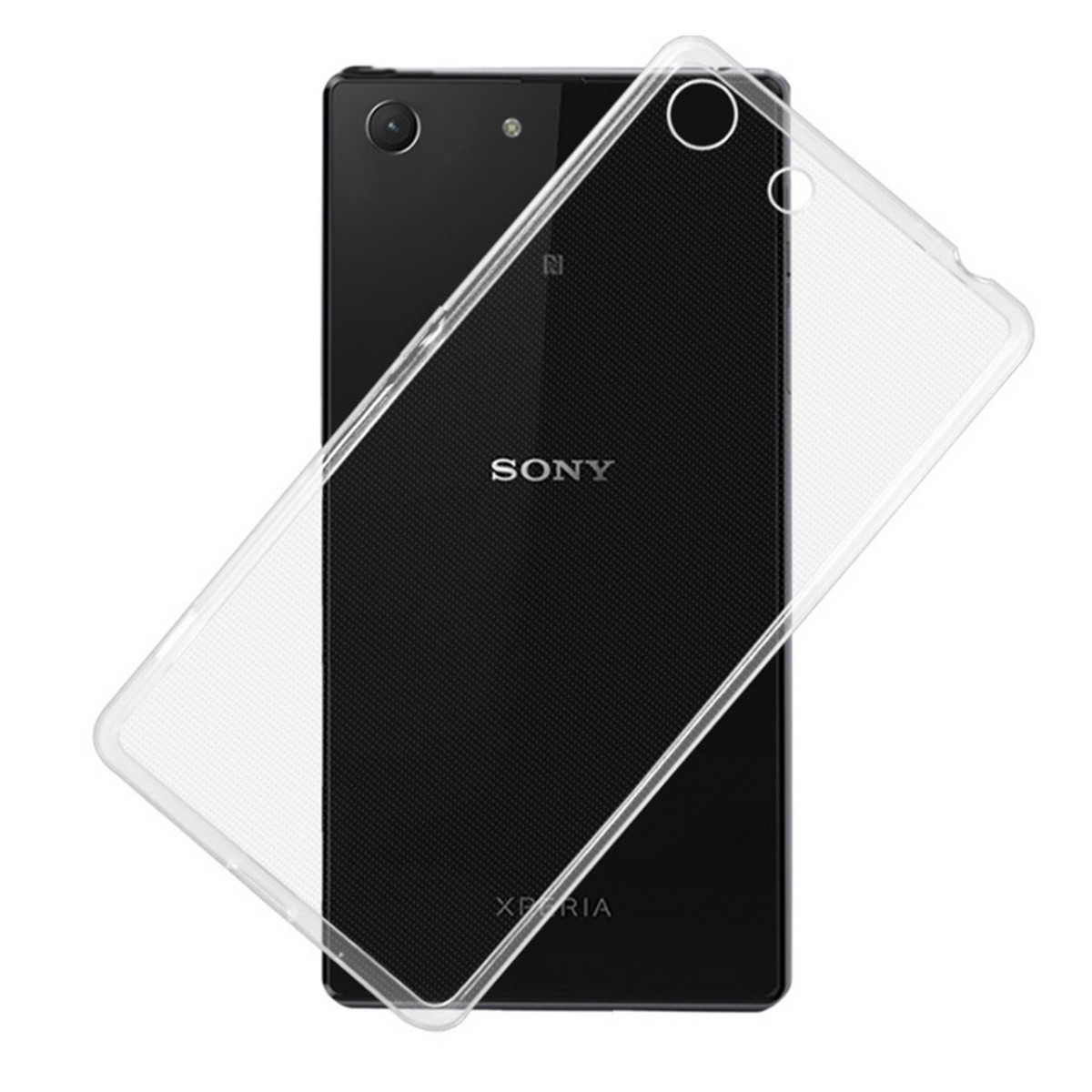 Funda Gel Tpu Fina Ultra-Thin 0,3mm Transparente para Sony Xperia M5