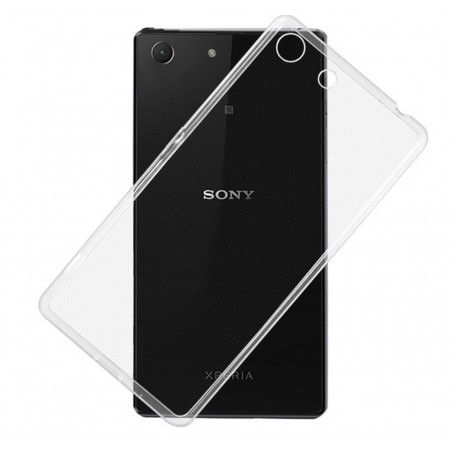 Funda Gel Tpu Fina Ultra-Thin 0,3mm Transparente para Sony Xperia M5