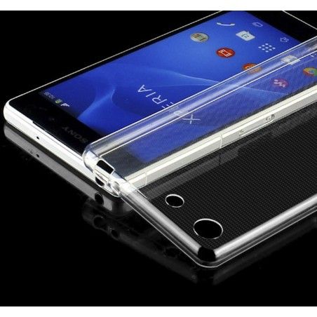 Funda Gel Tpu Fina Ultra-Thin 0,3mm Transparente para Sony Xperia M5