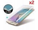 2x Protector Pantalla Frontal Completo para Samsung Galaxy S6 Edge + Plus