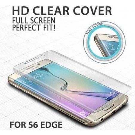 2x Protector Pantalla Frontal Completo para Samsung Galaxy S6 Edge + Plus