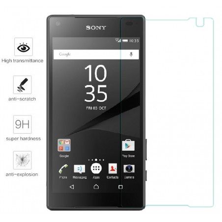 Protector Pantalla Cristal Templado para Sony Xperia Z5 Compact Vidrio