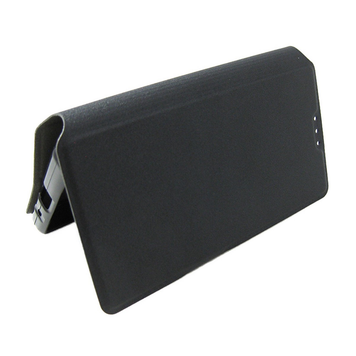 Funda Soporte Piel Negra para Sony Xperia Z5 Compact Flip Libro