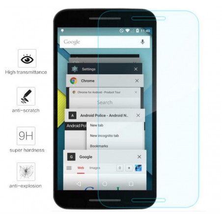 Protector Pantalla Cristal Templado para Google Lg Nexus 5X Vidrio