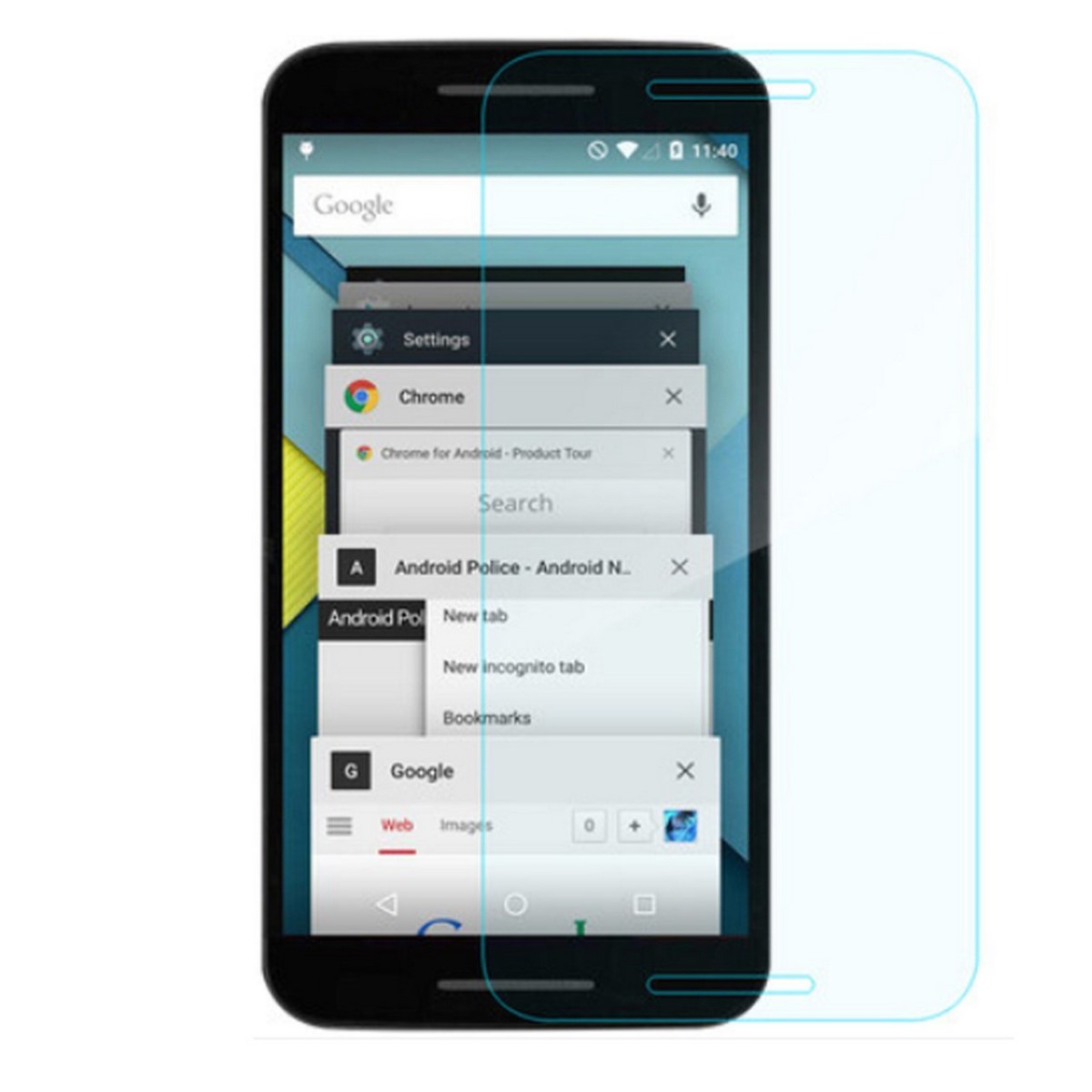 Protector Pantalla Cristal Templado para Google Lg Nexus 5X Vidrio