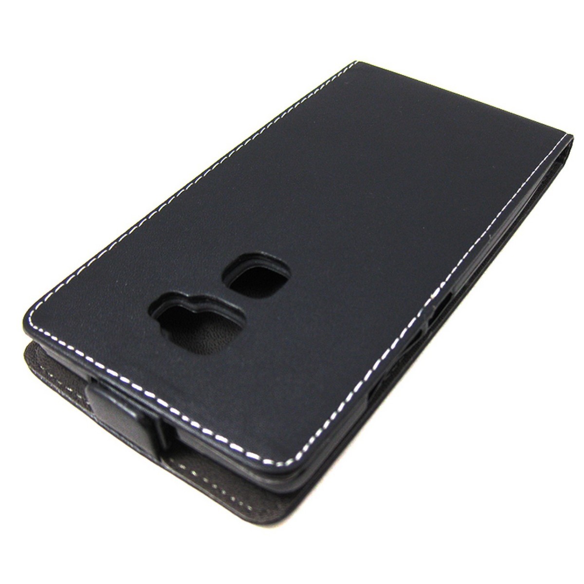 Funda Piel Premium Ultra-Slim Huawei Mate S Negra