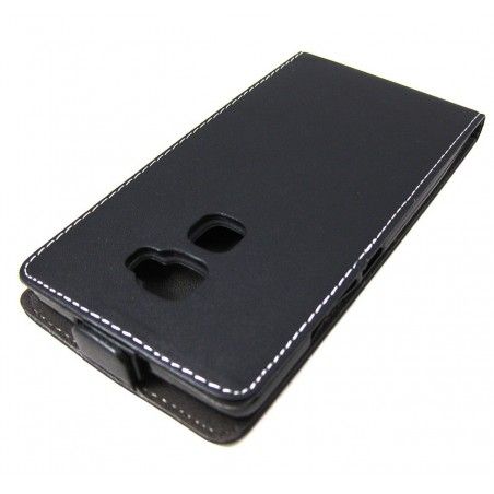 Funda Piel Premium Ultra-Slim Huawei Mate S Negra