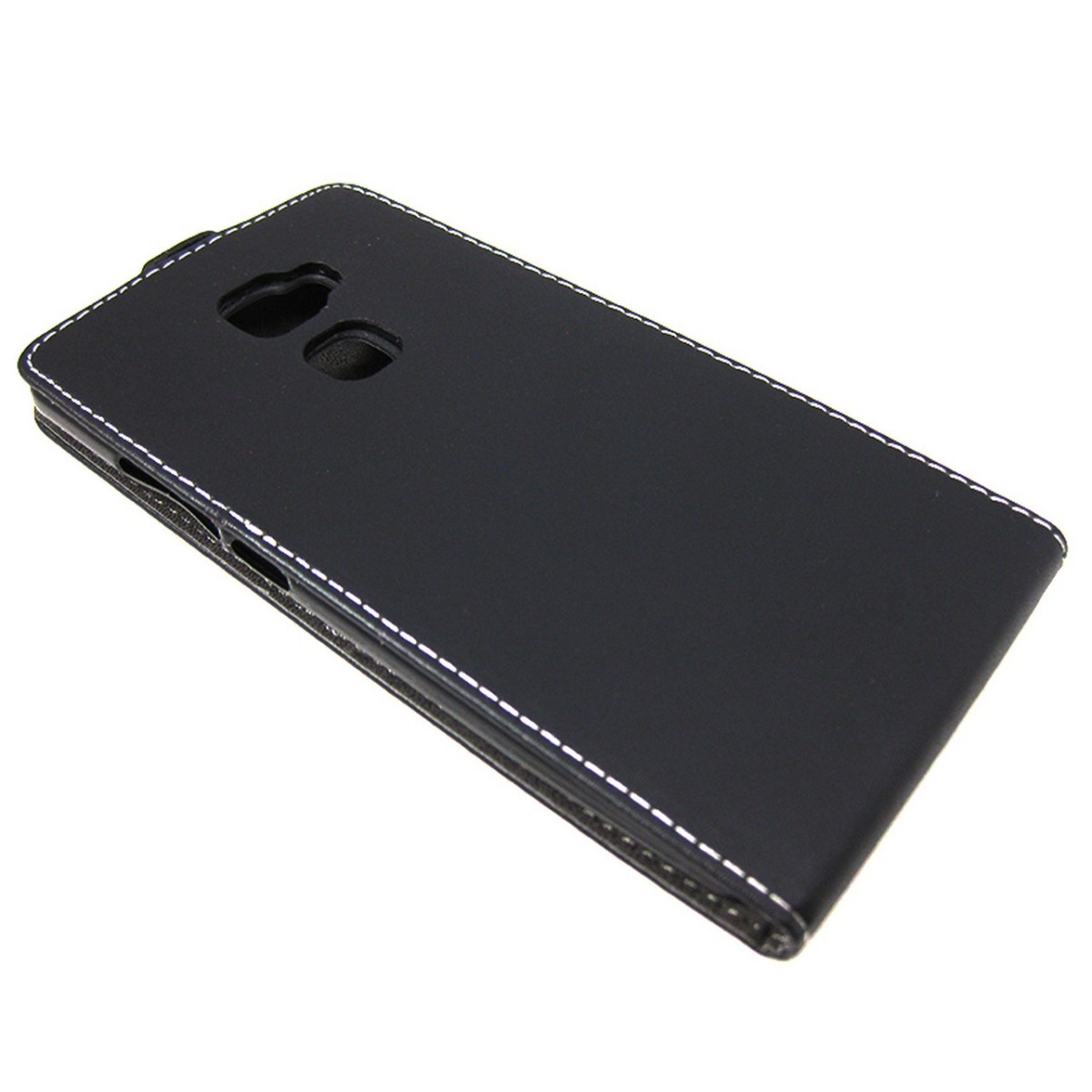 Funda Piel Premium Ultra-Slim Huawei Mate S Negra