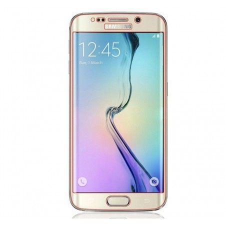 Protector Pantalla Cristal Templado Color Transparente para Samsung Galaxy S6 Edge + Plus Vidrio