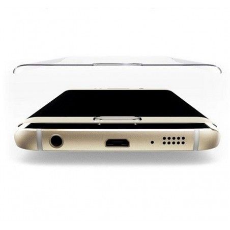 Protector Pantalla Cristal Templado Color Transparente para Samsung Galaxy S6 Edge + Plus Vidrio
