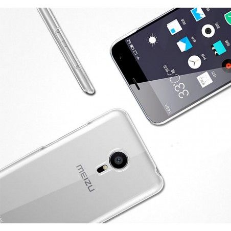 Carcasa Funda Dura Transparente Imak para Meizu Metal