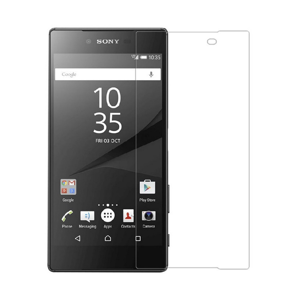 3x Protector Pantalla Ultra-Transparente para Sony Xperia Z5 Premium