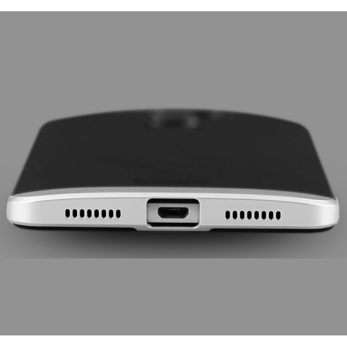 Funda Tipo Neo Hybrid (Pc+Tpu) Negra / Plata para Huawei Mate S