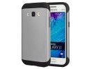 Funda Tipo Neo Hybrid (Pc+Tpu) Negra / Plata para Samsung Galaxy J1 J100H