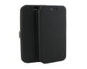 Funda Soporte Piel Negra para HTC One A9 Flip Libro