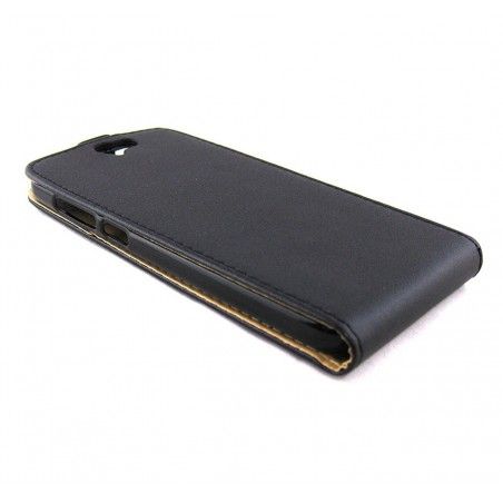 Funda Piel Premium Ultra-Slim HTC One A9 Negra