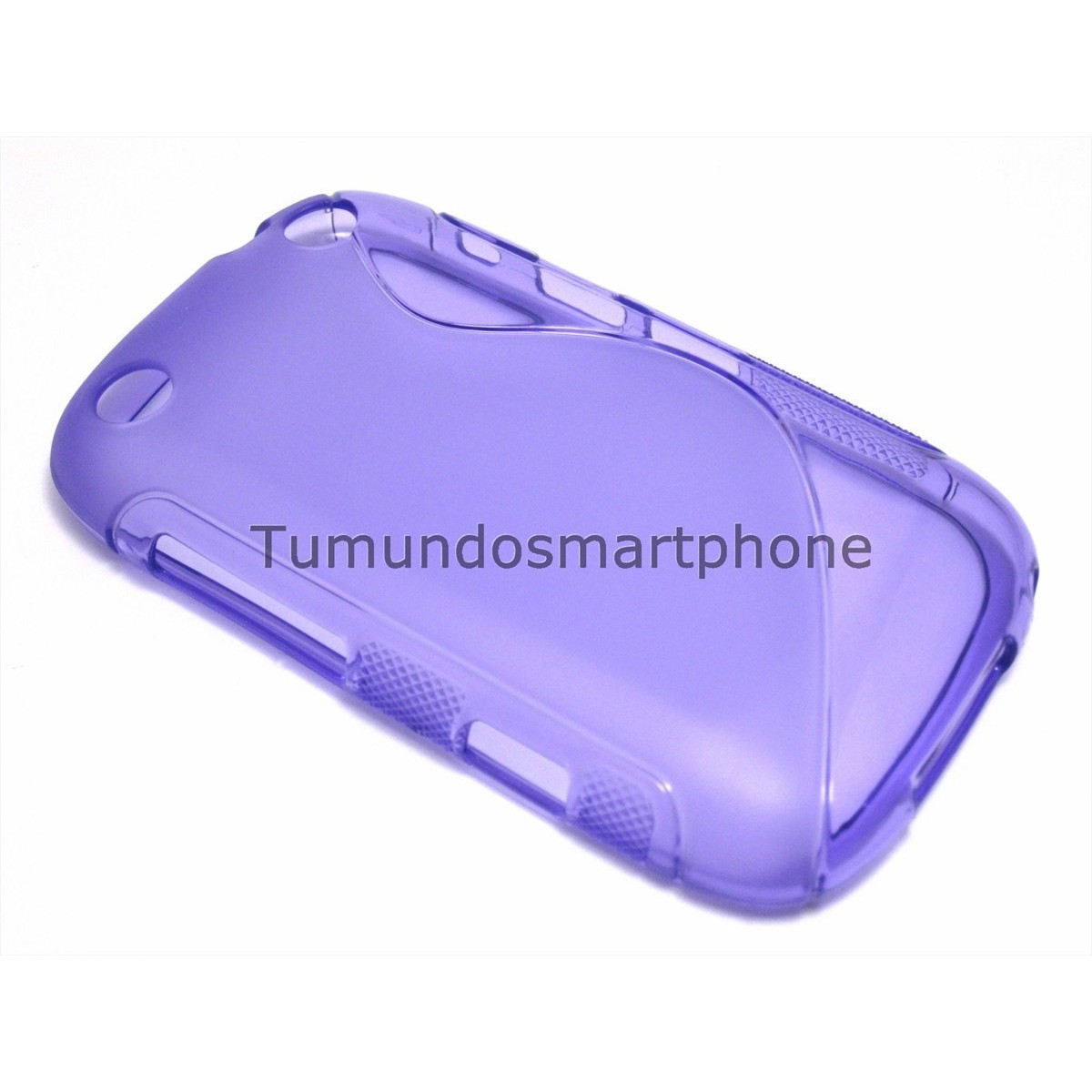 Funda Gel Tpu Blackberry Curve 9320 9220 Bb9320 Bb9220 S Line Color Morada