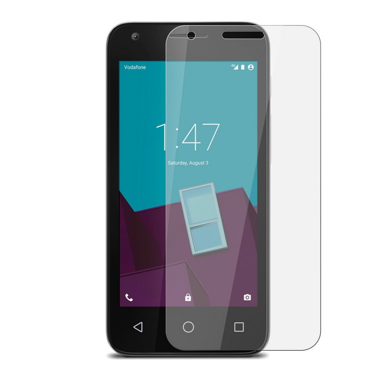 Protector Pantalla Cristal Templado para Vodafone Smart Speed 6 Vidrio