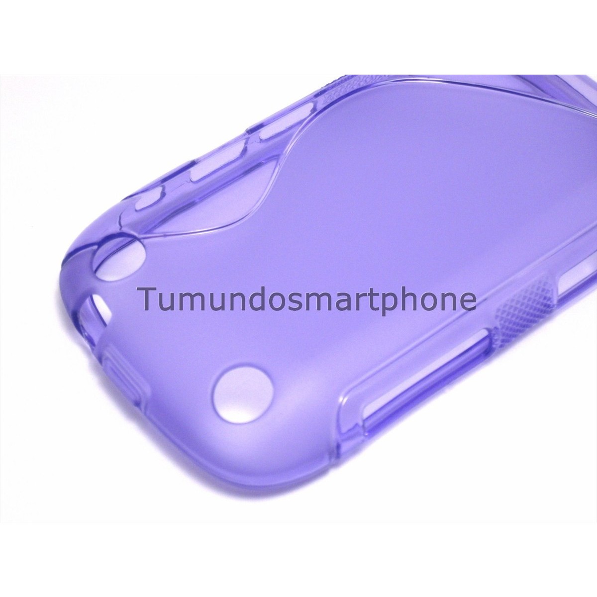 Funda Gel Tpu Blackberry Curve 9320 9220 Bb9320 Bb9220 S Line Color Morada