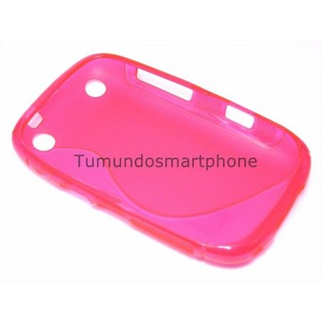 Funda Gel Tpu Blackberry Curve 9320 9220 Bb9320 Bb9220 S Line Color Rosa