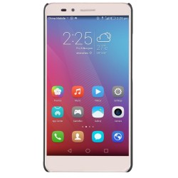 Carcasa Funda Nillkin Modelo Frosted + Protector para Huawei Honor 5X Color Negra 2