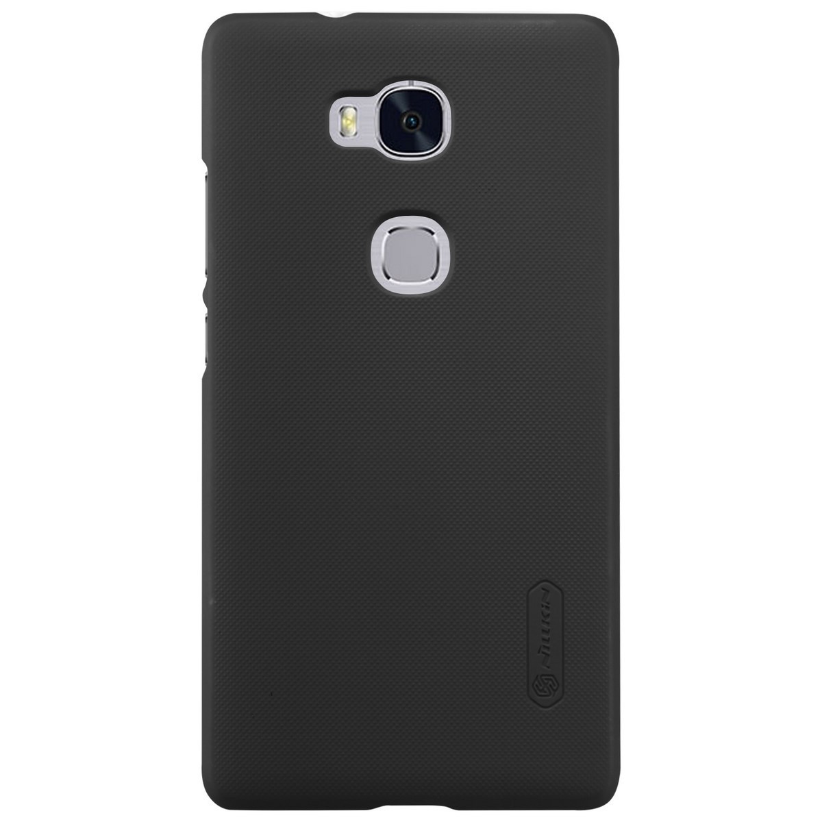 Carcasa Funda Nillkin Modelo Frosted + Protector para Huawei Honor 5X Color Negra