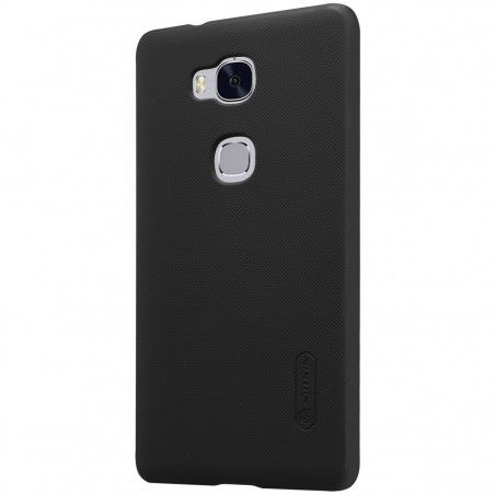 Carcasa Funda Nillkin Modelo Frosted + Protector para Huawei Honor 5X Color Negra