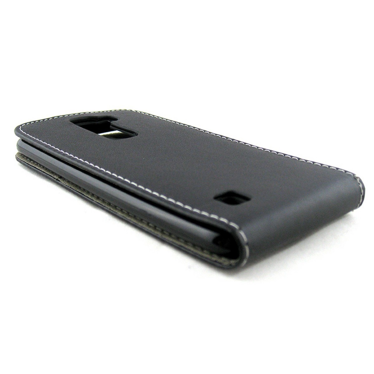 Funda Piel Premium Ultra-Slim Lg K7 Negra