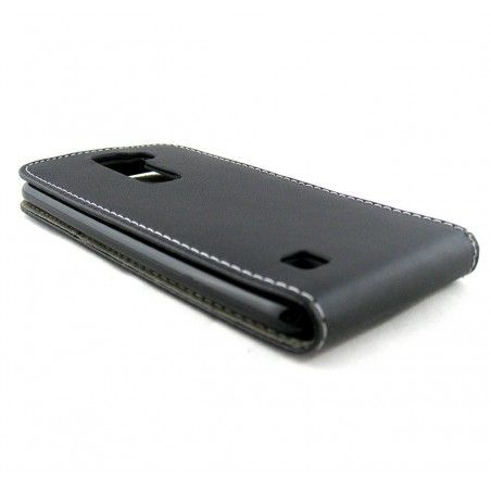 Funda Piel Premium Ultra-Slim Lg K7 Negra