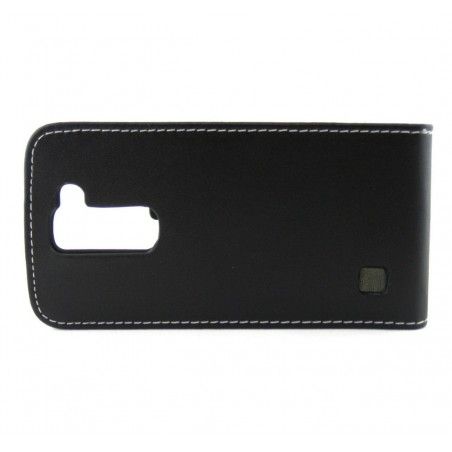 Funda Piel Premium Ultra-Slim Lg K7 Negra