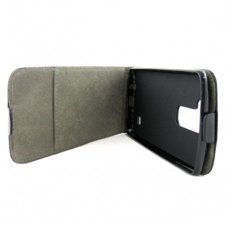 Funda Piel Premium Ultra-Slim Lg K7 Negra