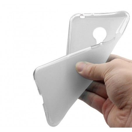 Funda Gel Tpu Meizu Metal Color Tranparente