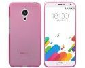 Funda Gel Tpu Meizu Metal Color Rosa