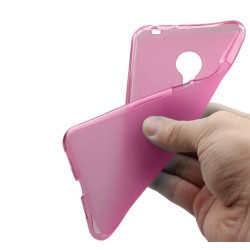 Funda Gel Tpu Meizu Metal Color Rosa 2