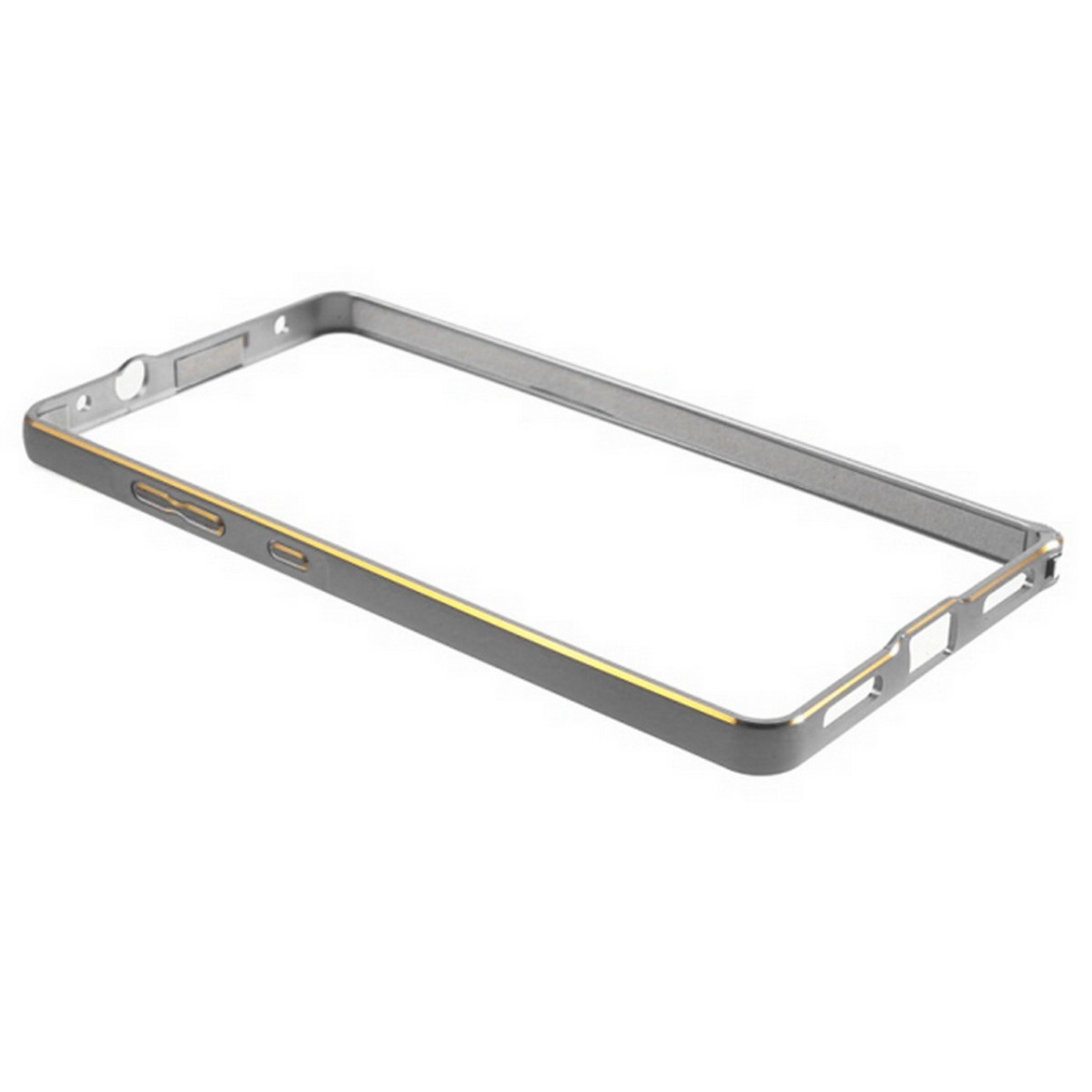 Funda Bumper Plata Aluminio para Huawei Honor 7
