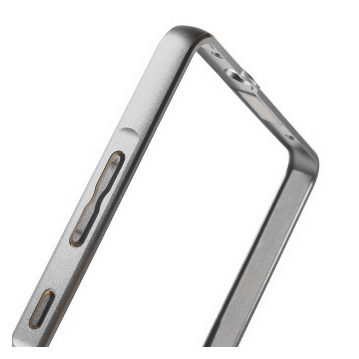 Funda Bumper Plata Aluminio para Huawei Honor 7