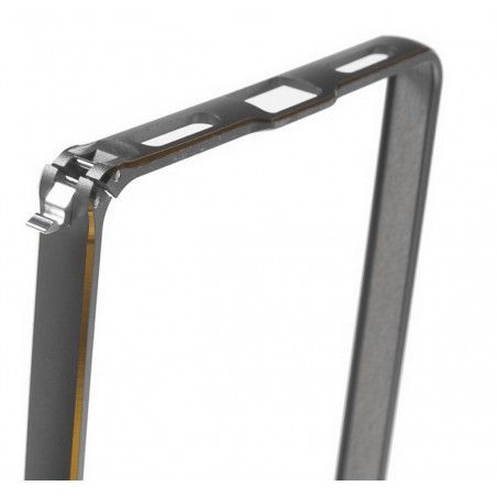 Funda Bumper Plata Aluminio para Huawei Honor 7