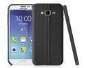 Funda Gel Tpu Tipo Skin Negra para Samsung Galaxy Grand Prime Piel