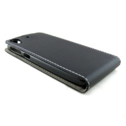 Funda Piel Premium Ultra-Slim HTC Desire 626 Negra 2