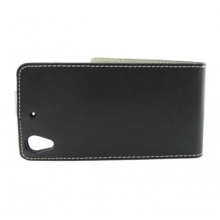 Funda Piel Premium Ultra-Slim HTC Desire 626 Negra