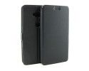Funda Soporte Piel Negra para Huawei Honor 5X Flip Libro