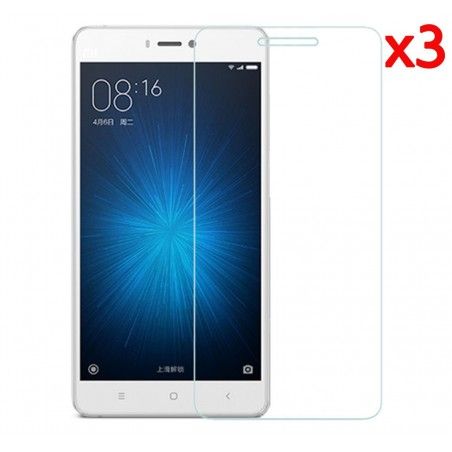 3x Protector Pantalla Ultra-Transparente para Xiaomi Mi 4S