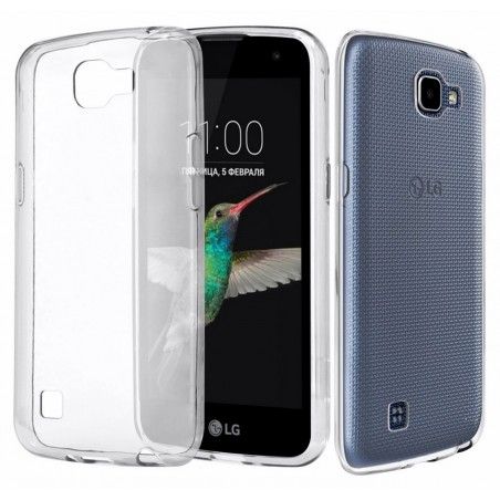 Funda Gel Tpu Fina Ultra-Thin 0,3mm Transparente para Lg K4