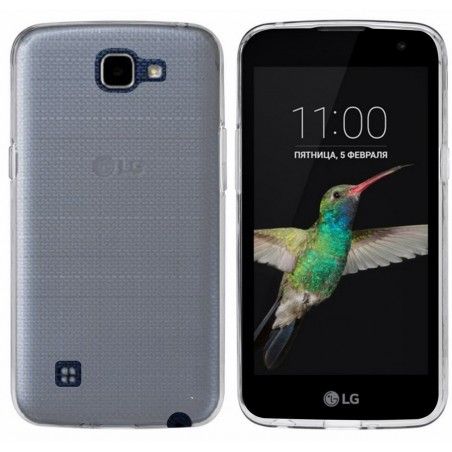 Funda Gel Tpu Fina Ultra-Thin 0,3mm Transparente para Lg K4
