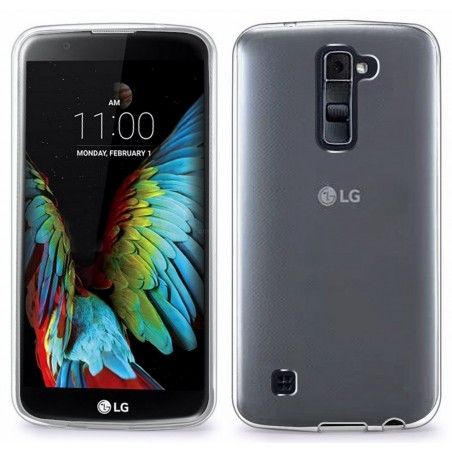 Funda Gel Tpu Fina Ultra-Thin 0,3mm Transparente para Lg K10