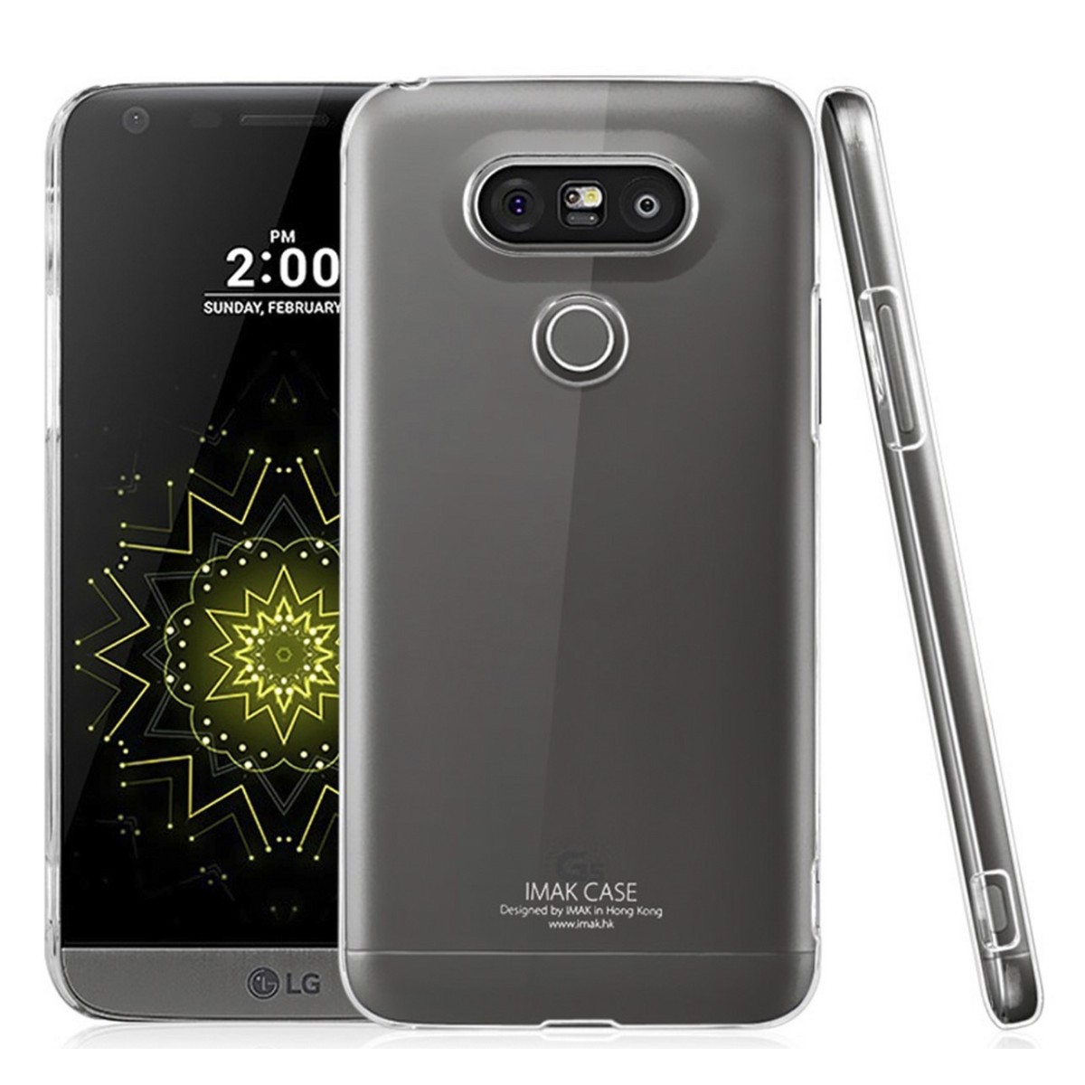 Carcasa Funda Dura Transparente Imak para Lg G5