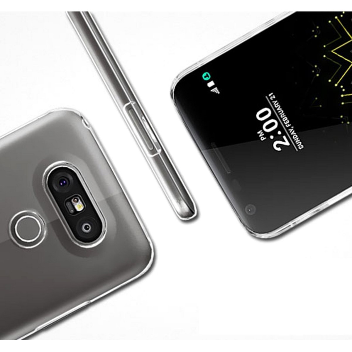 Carcasa Funda Dura Transparente Imak para Lg G5